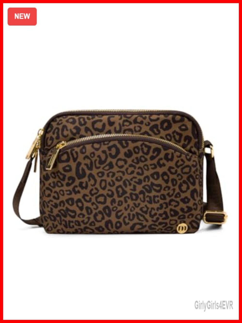 Crossbody Bag 2L Metal Hardware, Travel Purse Shoulder Handbag Wallet